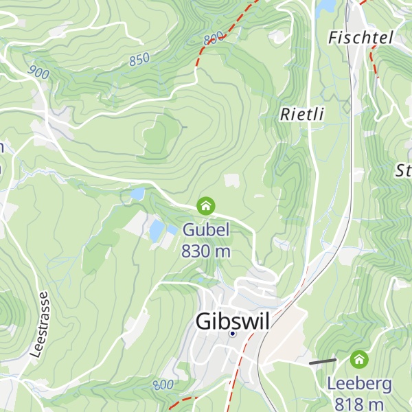 Map of Gubel