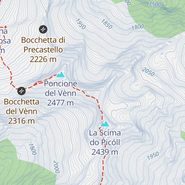 Map of El Ponción di Leghítt