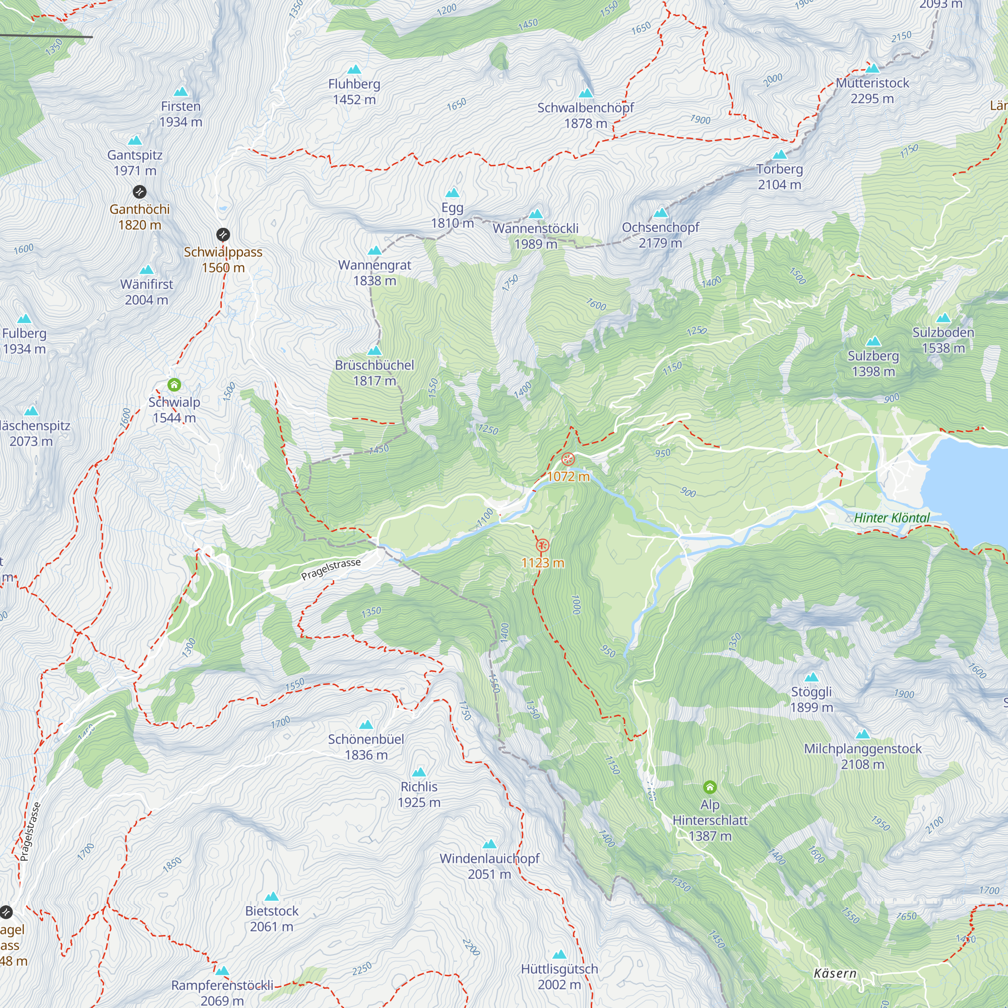 Gasthaus Richisau map