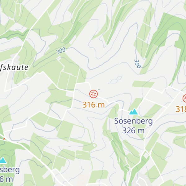 Map of Schutzhütte auf dem Gedinner