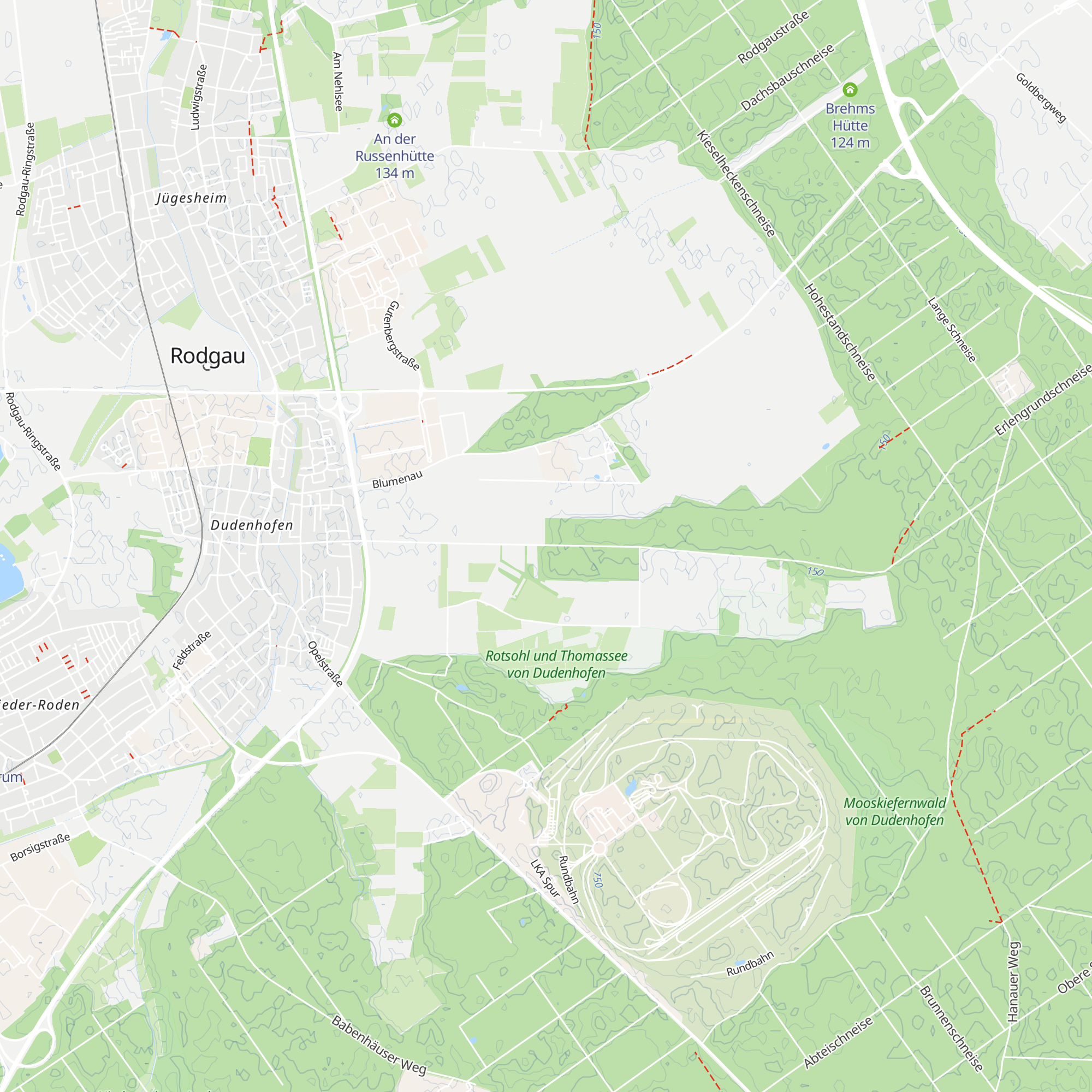 Zahorkahütte map
