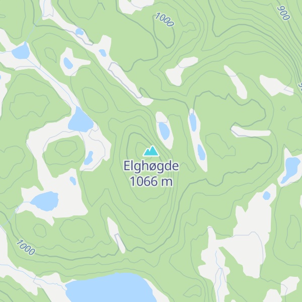 Map of Elghøgde