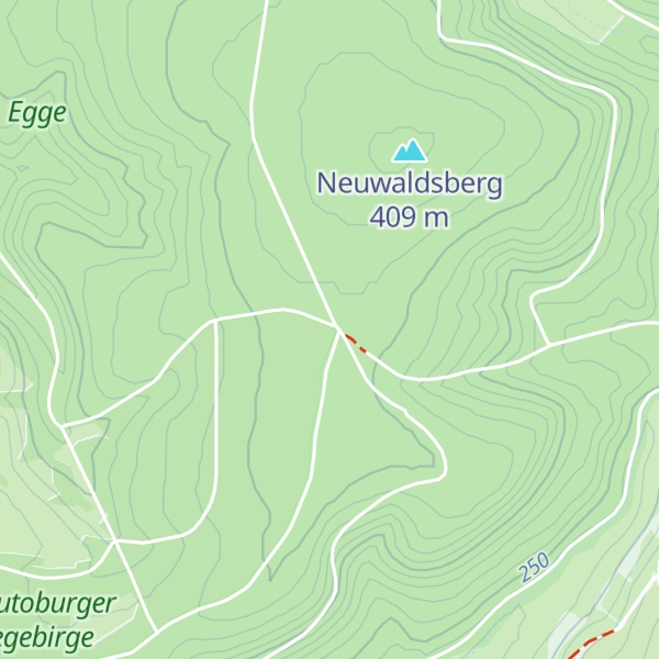 Map of Schutzhütte an der Burenlinde