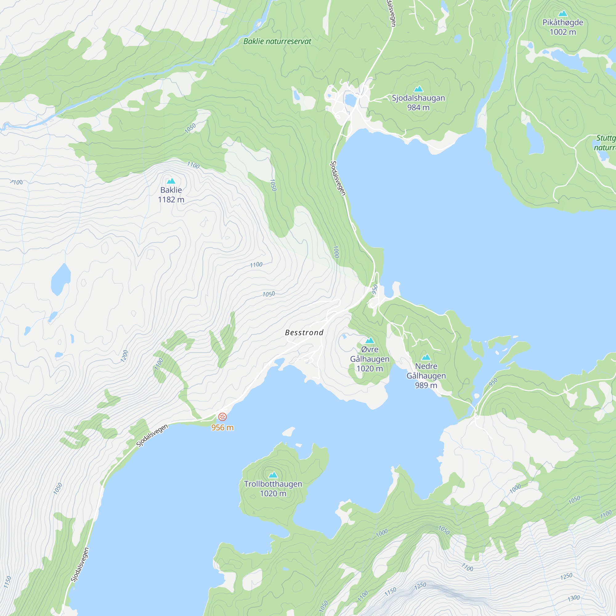 Besstrond map