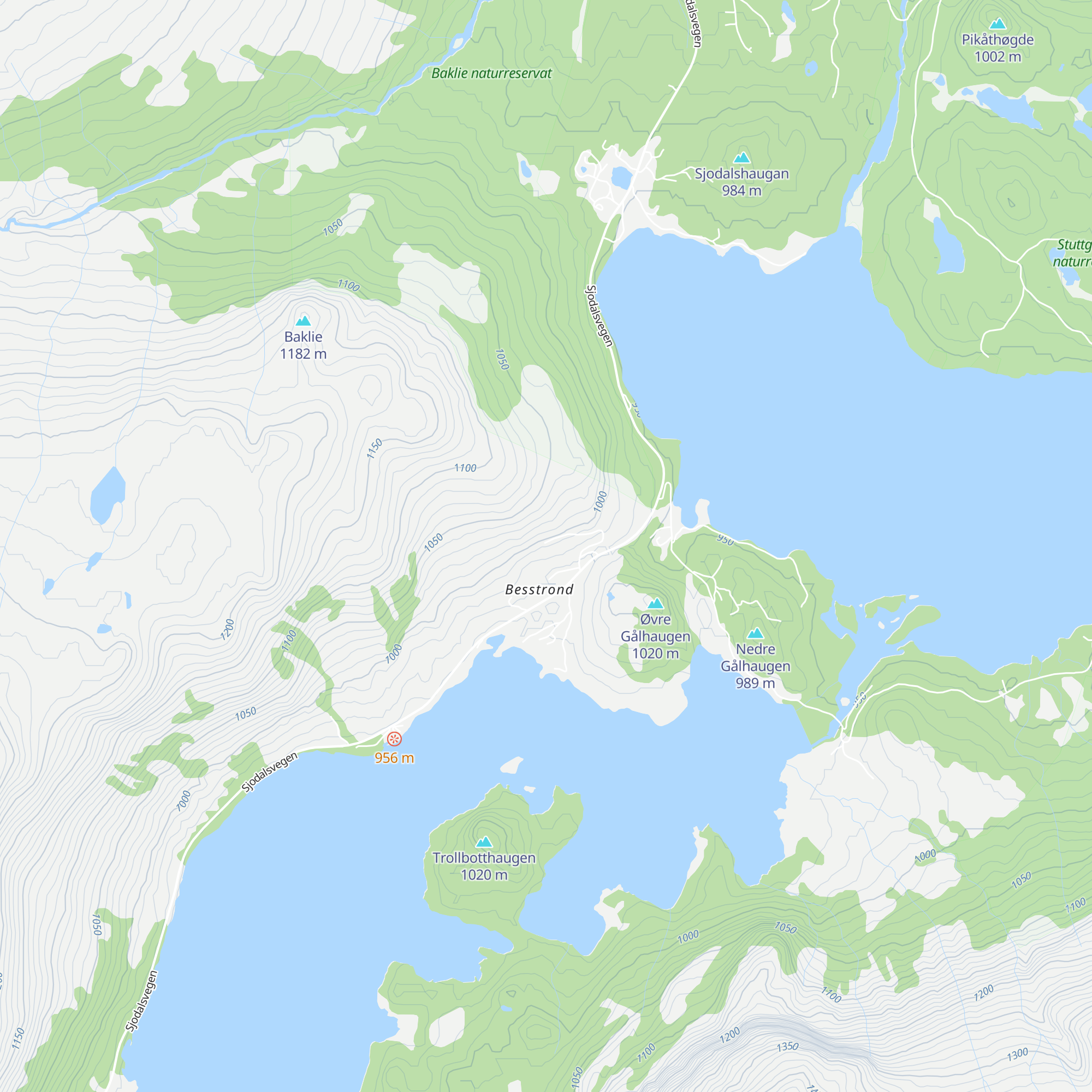Besstrond map