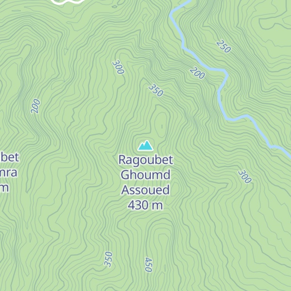 Map of Ragoubet Ghoumd Assoued