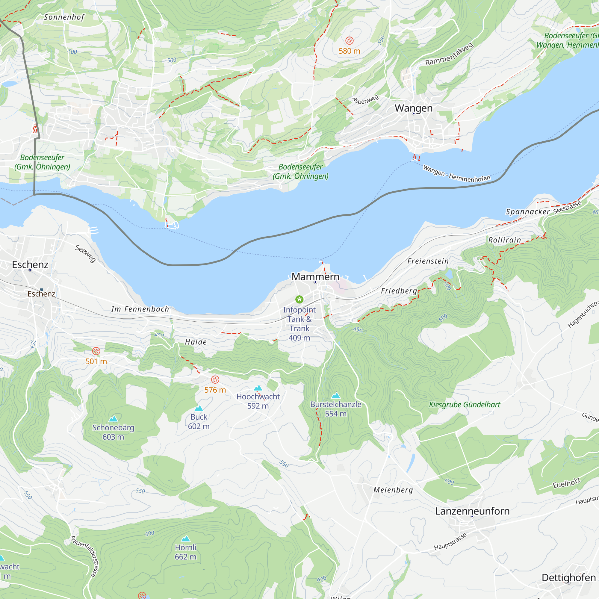 Infopoint Tank & Trank map