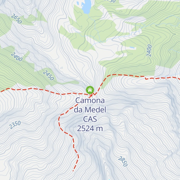 Map of Camona da Medel CAS