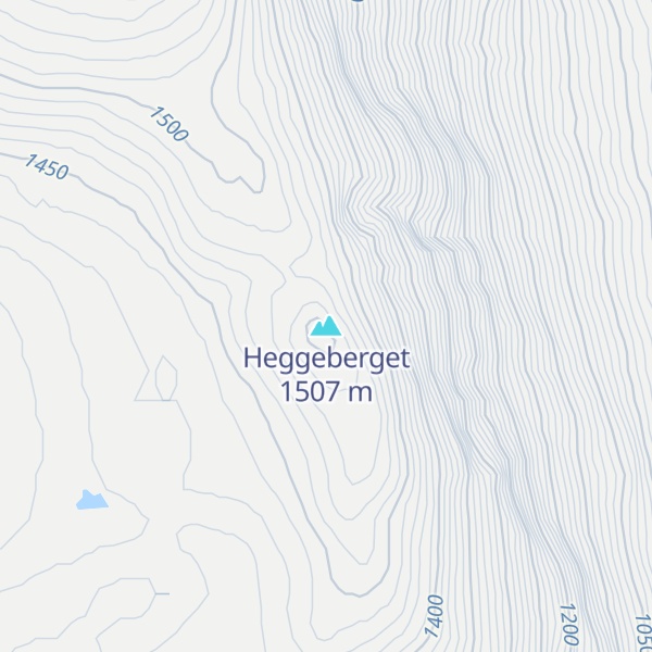 Map of Heggeberget