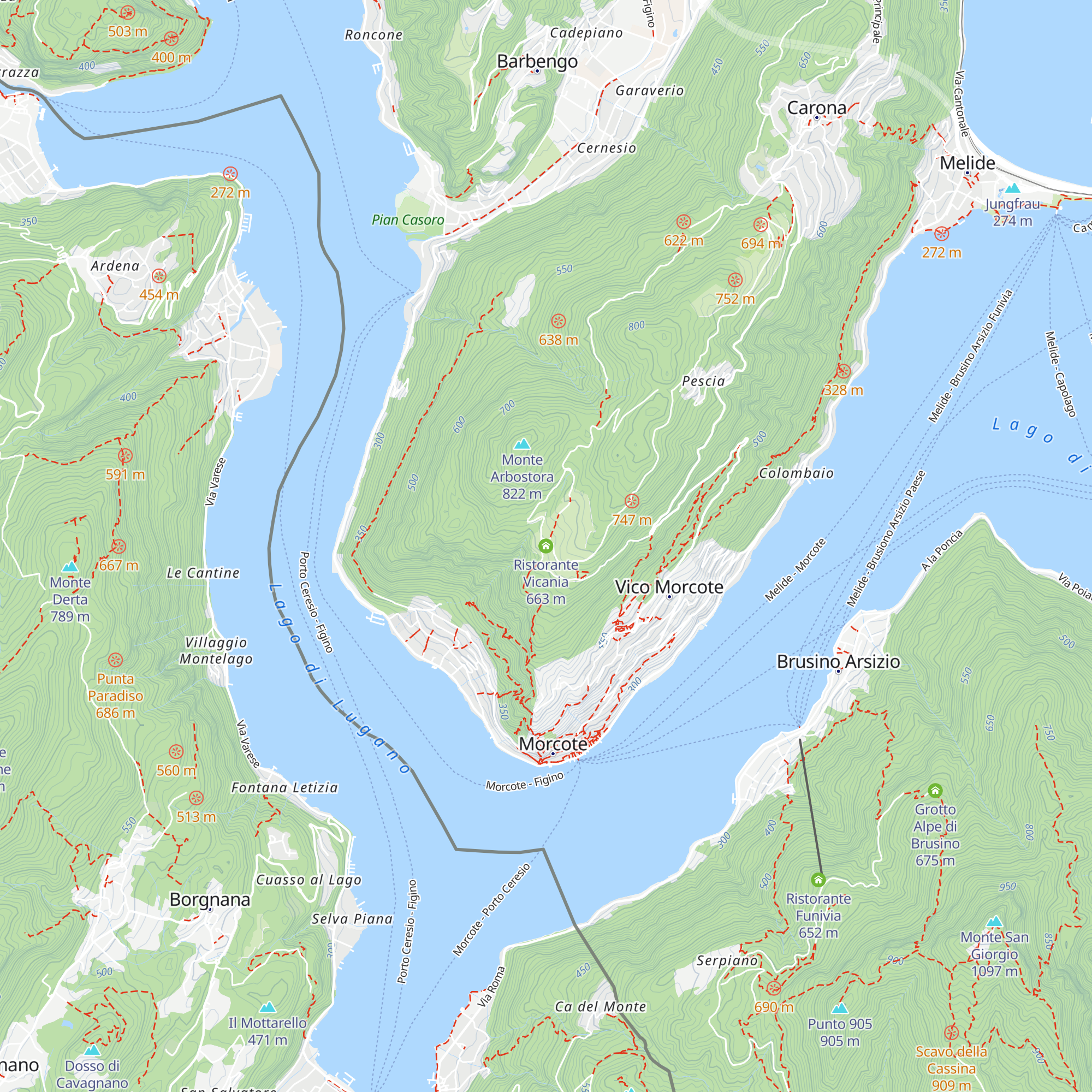 Ristorante Vicania map