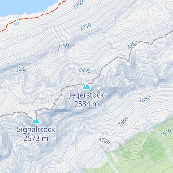 Map of Jegerstöck