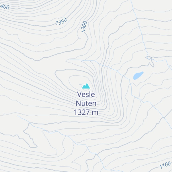Map of Vesle Nuten