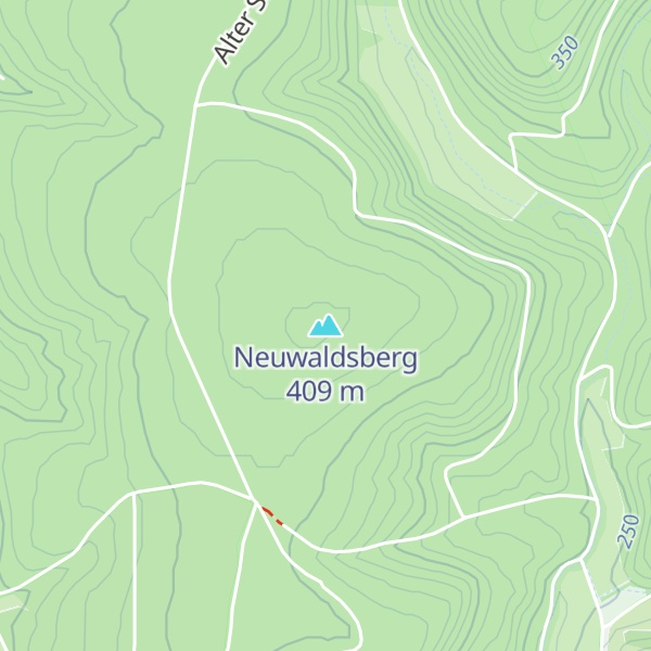 Map of Neuwaldsberg