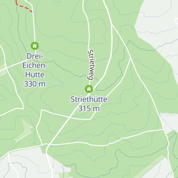 Map of Striethütte