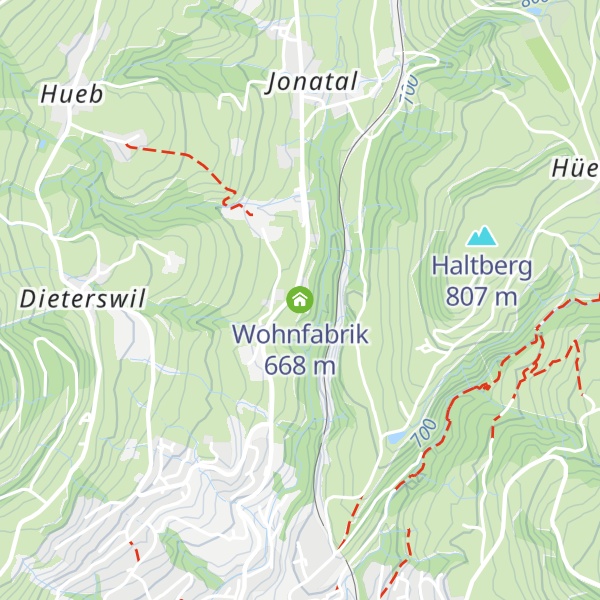 Map of Wohnfabrik