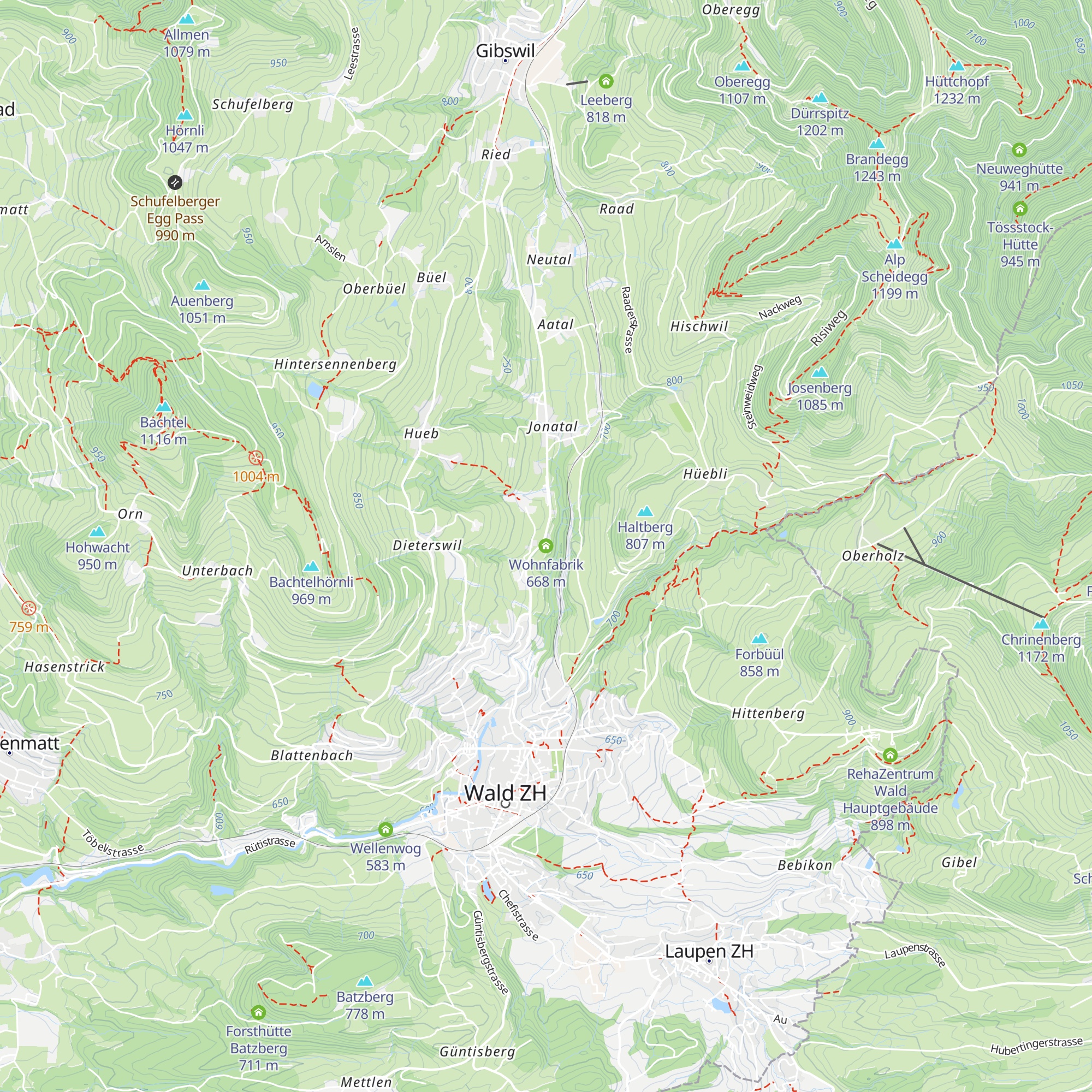 Wohnfabrik map