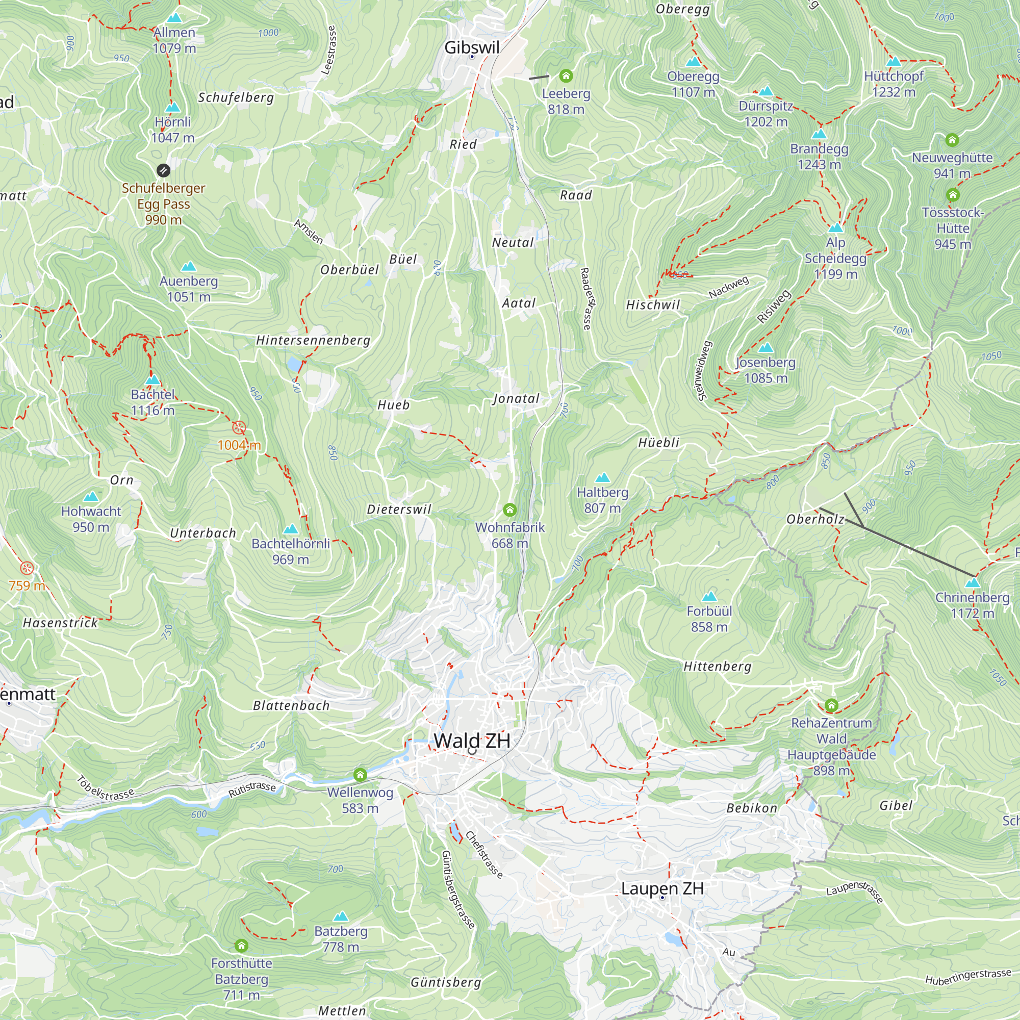 Wohnfabrik map