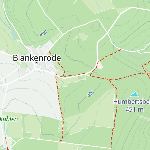 Map of Blankenroder Hütte