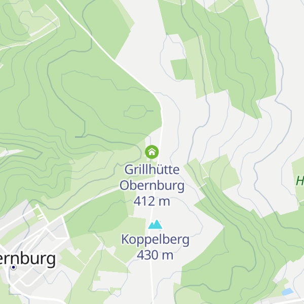 Map of Grillhütte Obernburg