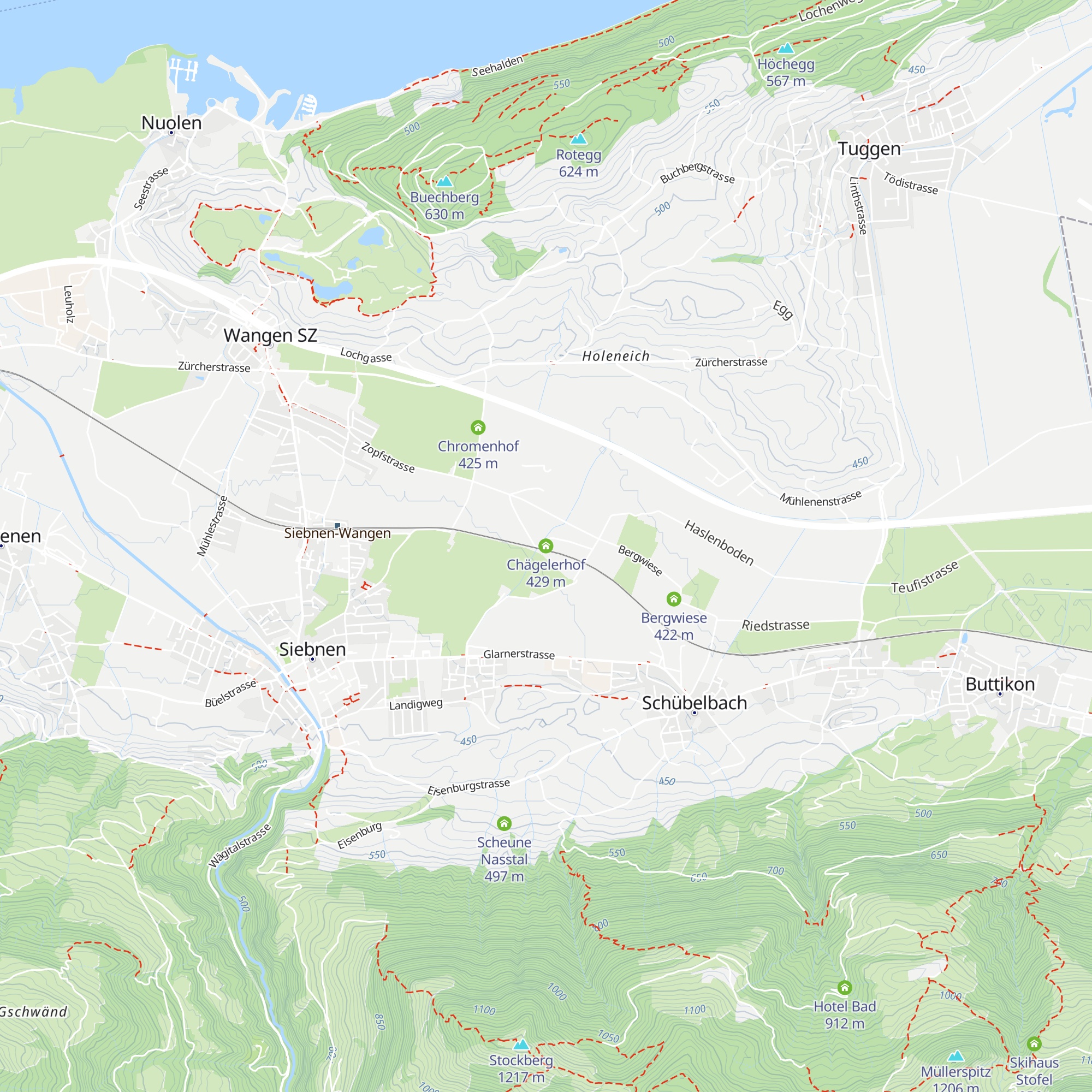 Chägelerhof map