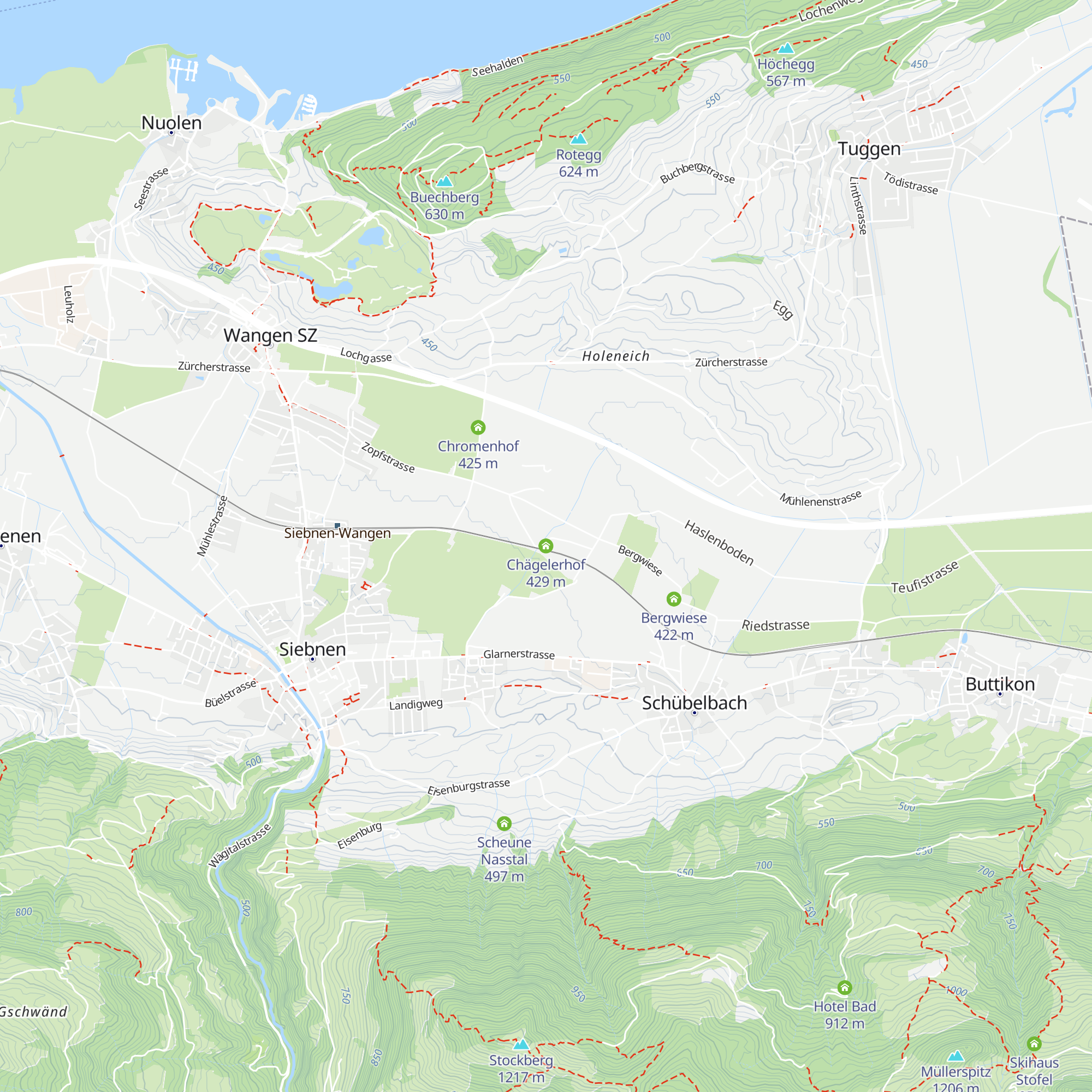 Chägelerhof map