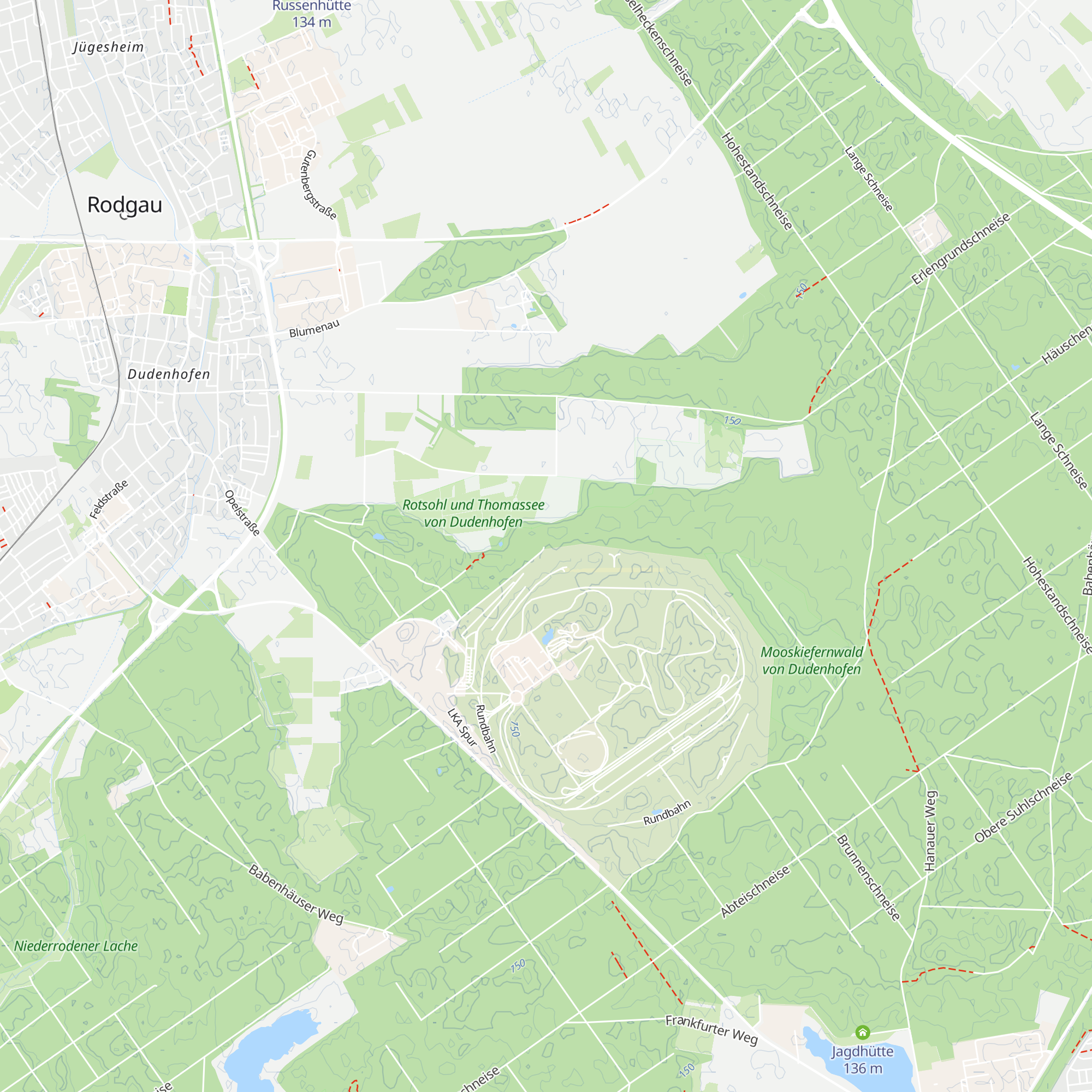 SPD-Hütte map