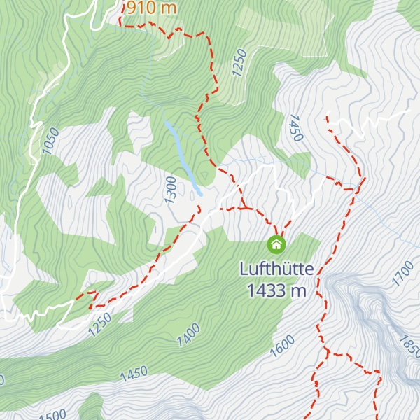 Map of Rinderweidhütte