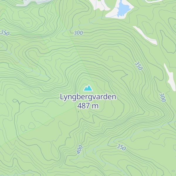 Map of Lyngbergvarden