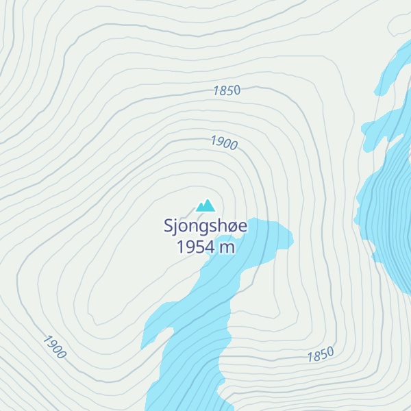 Map of Sjongshøe