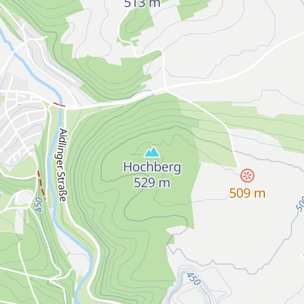 Map of Hochberg