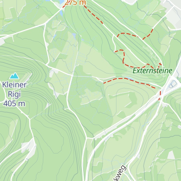 Map of Hüttenschlag