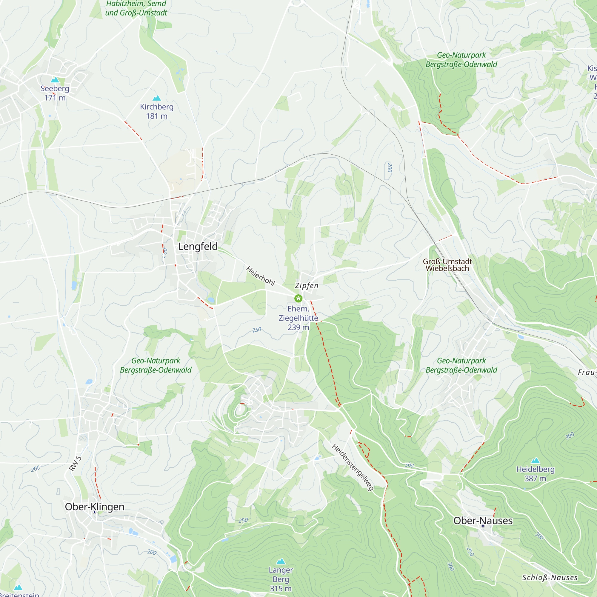 Ehem. Ziegelhütte map