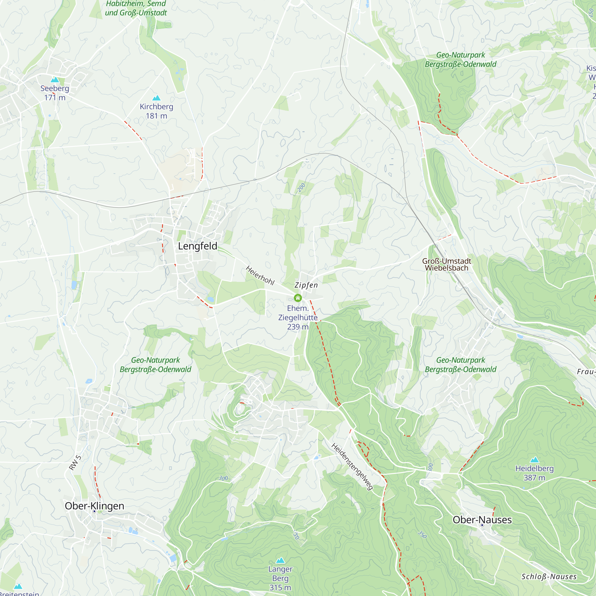 Ehem. Ziegelhütte map