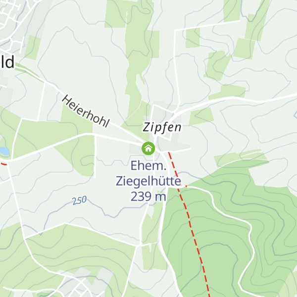 Map of Ehem. Ziegelhütte