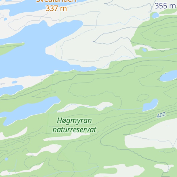 Map of Damslættet