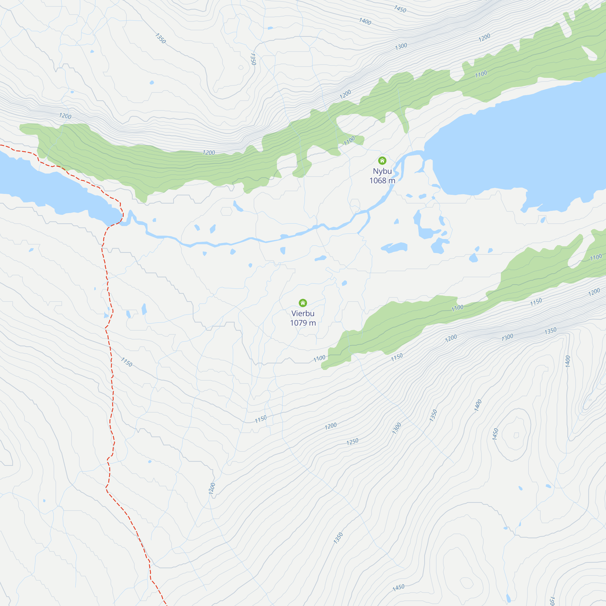 Vierbu map