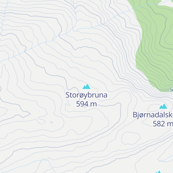 Map of Storøybruna