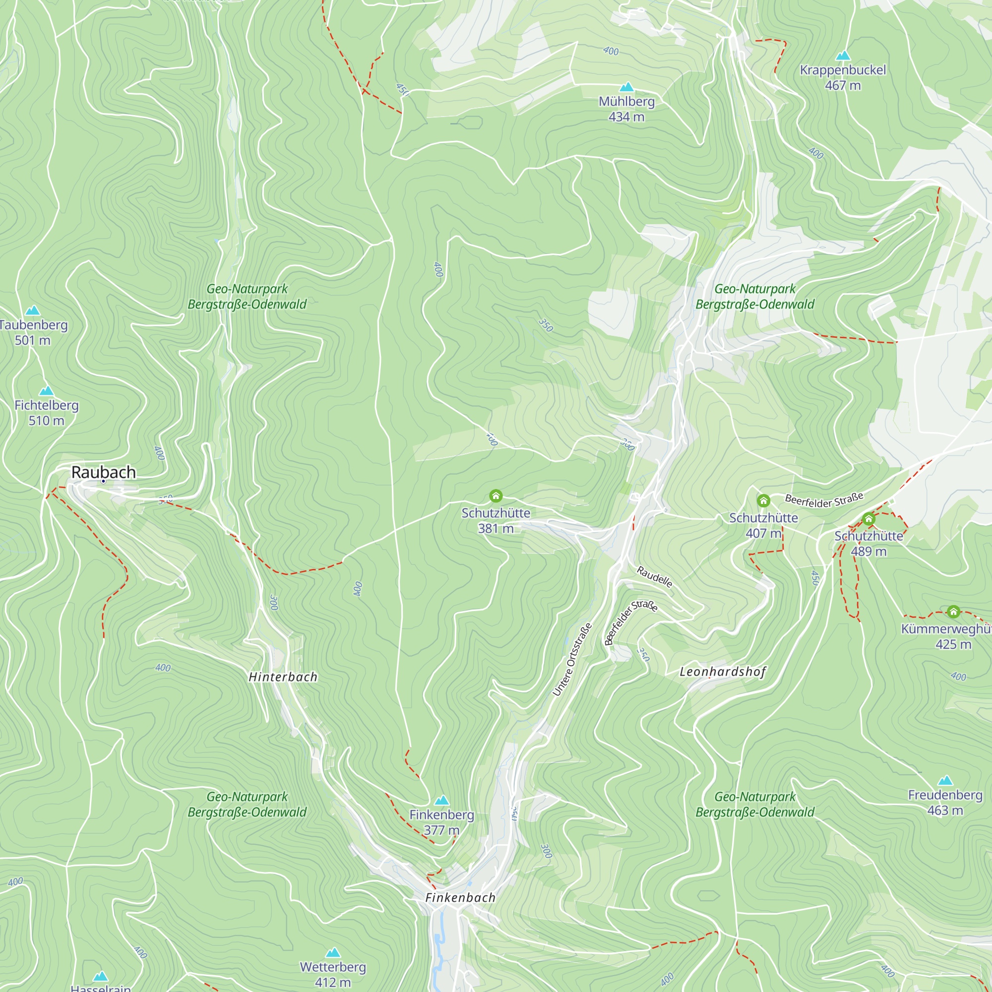 Schutzhütte map