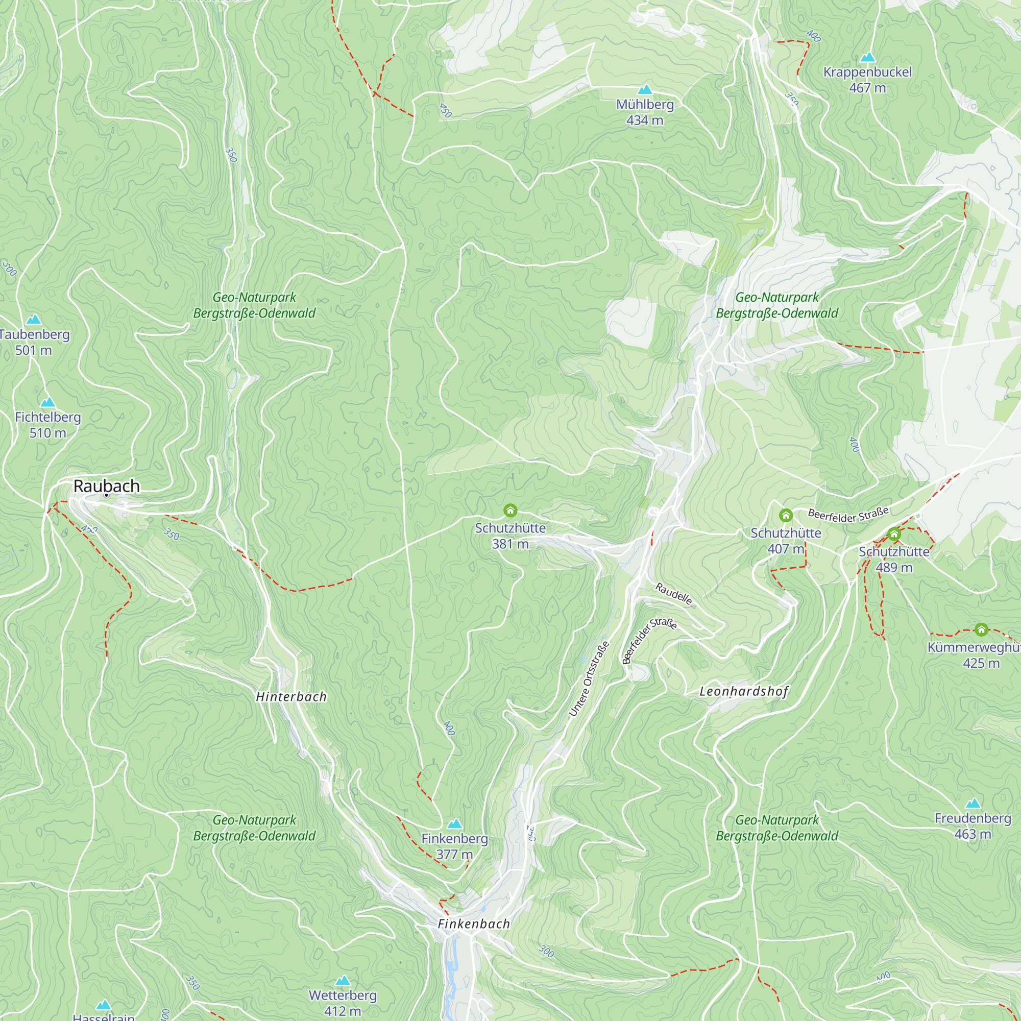 Schutzhütte map