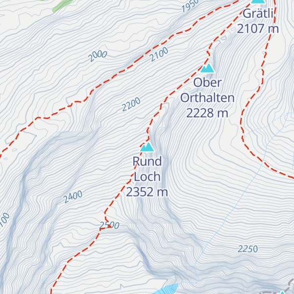 Map of Rund Loch