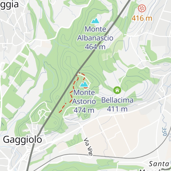 Map of Acquedotto