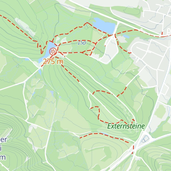 Map of Knickenhagen
