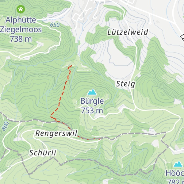 Map of Bürgle