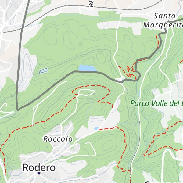 Map of Cisterna Romana
