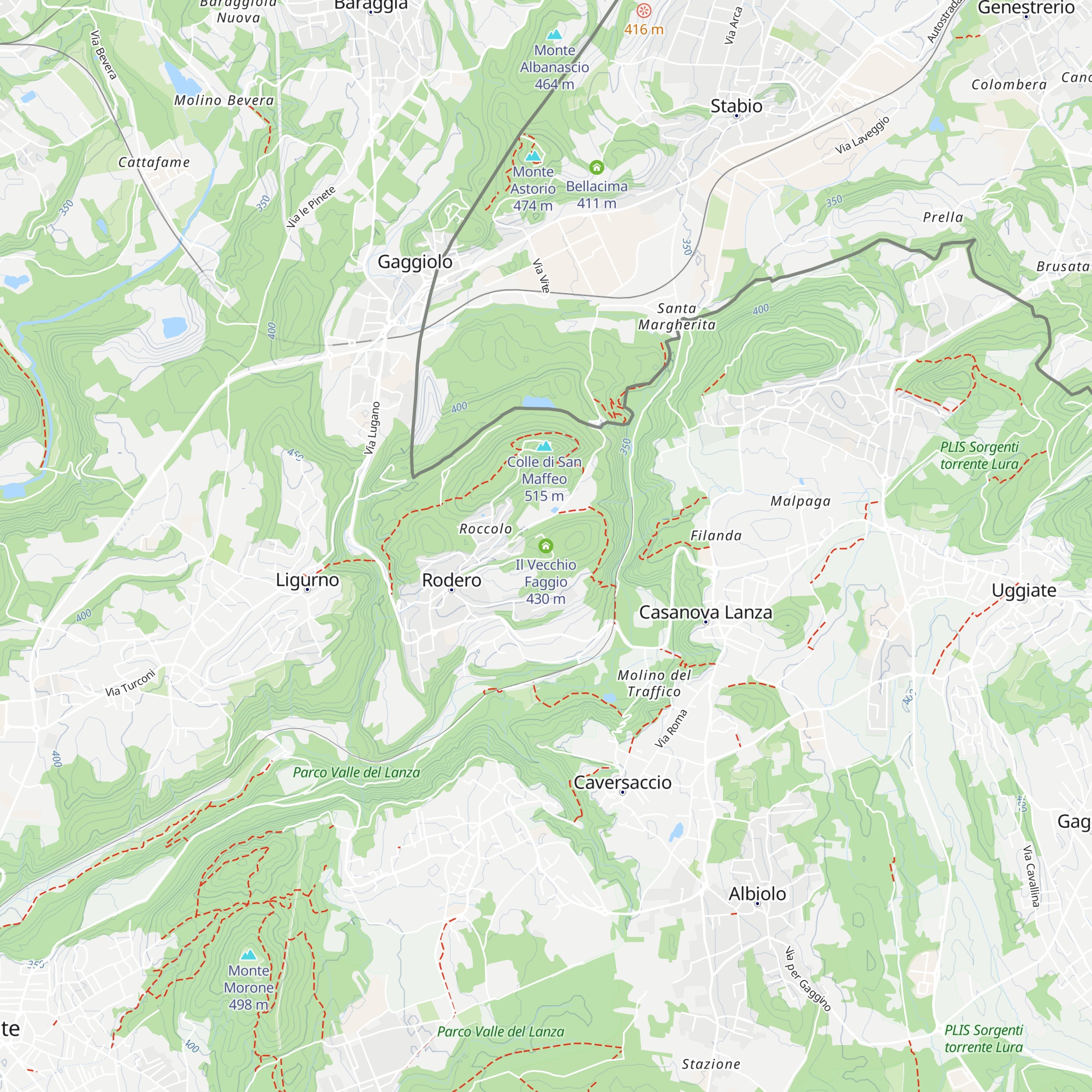 Il Vecchio Faggio map