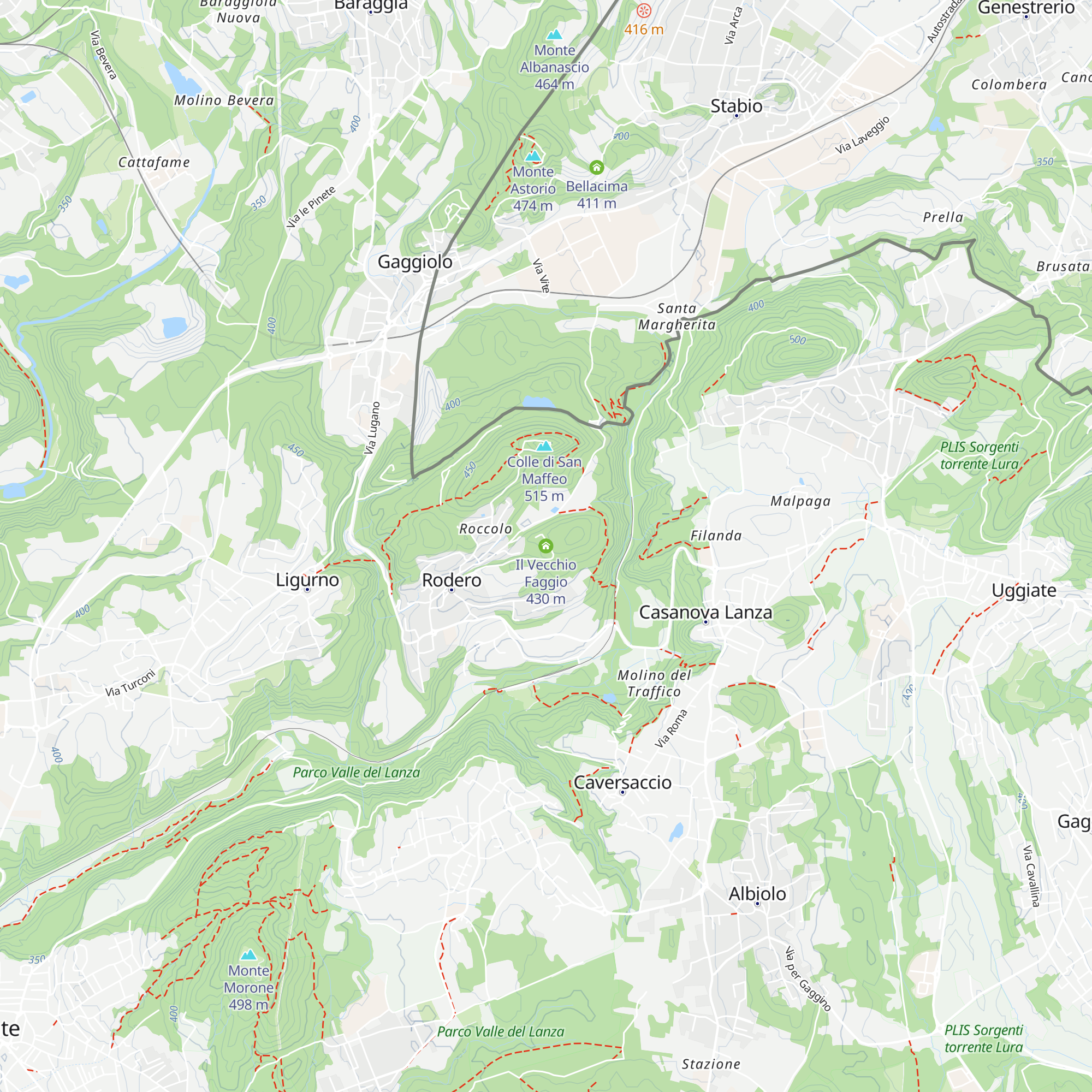 Il Vecchio Faggio map