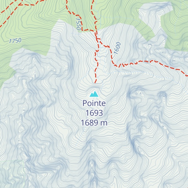 Map of Pointe 1693