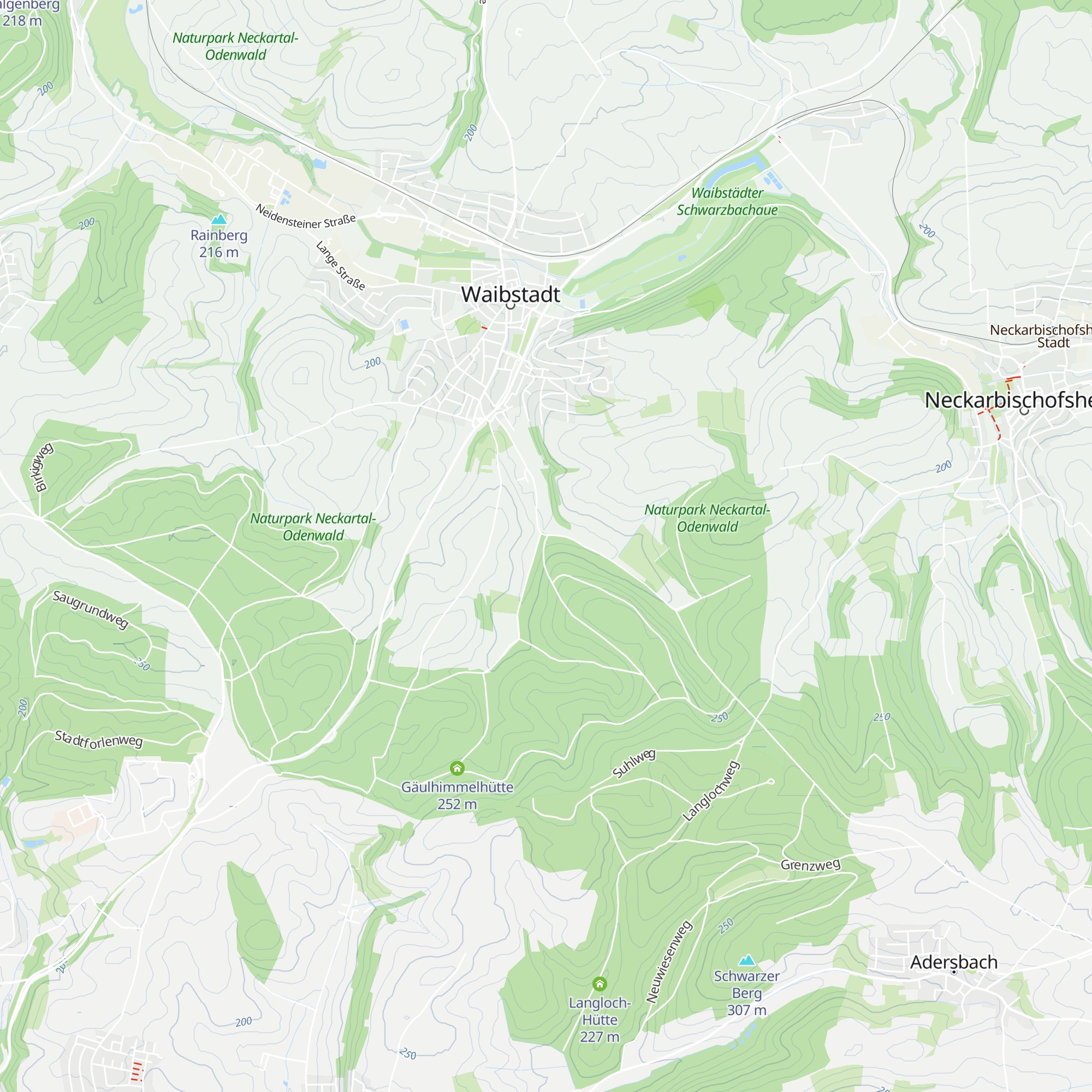 Waßenbuckel-Hütte map