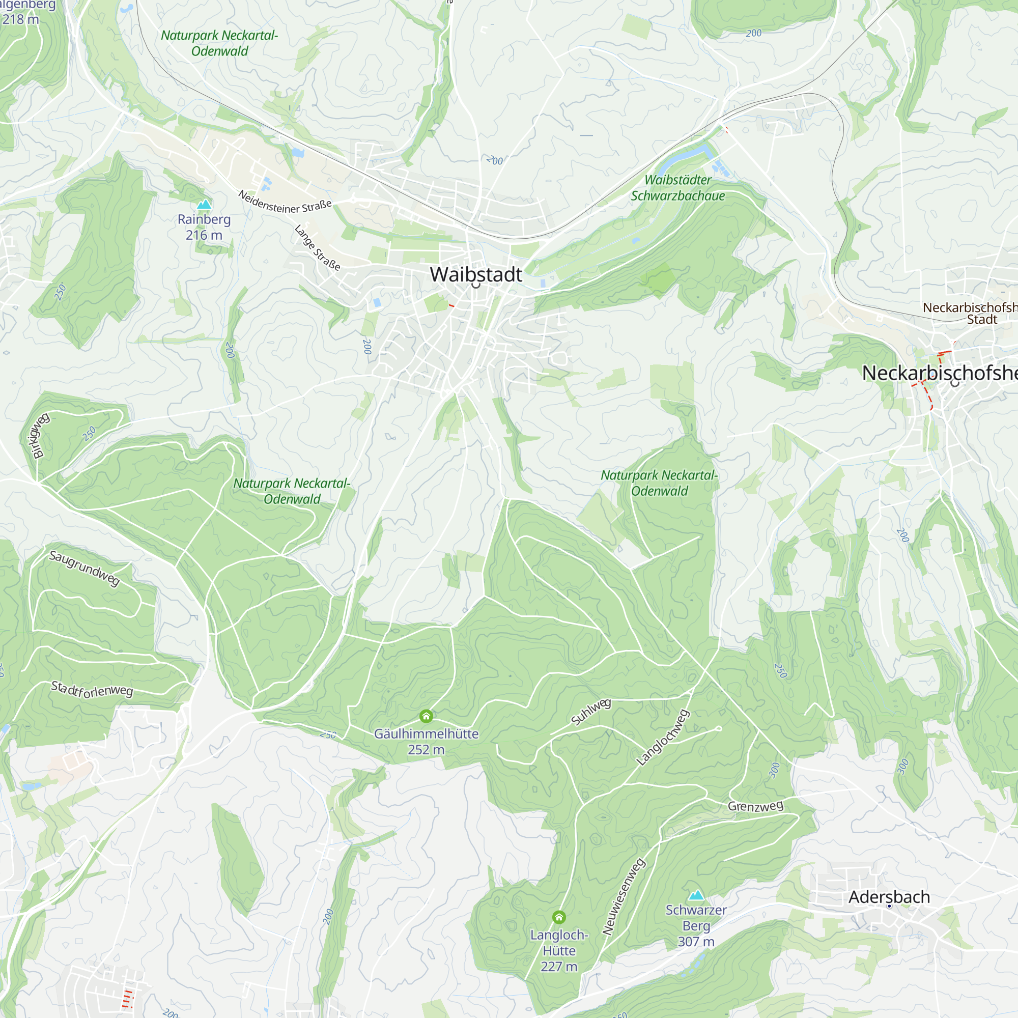 Waßenbuckel-Hütte map