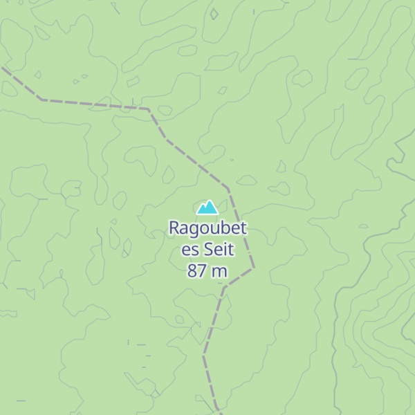 Map of Ragoubet es Seit